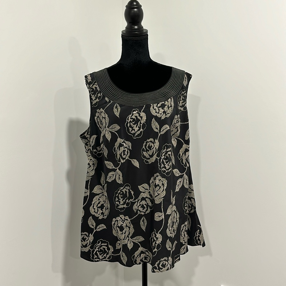 Chesca rose blouse